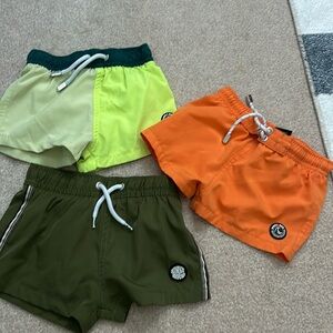 3 pairs 18-24 months Binky Bro Swimsuits